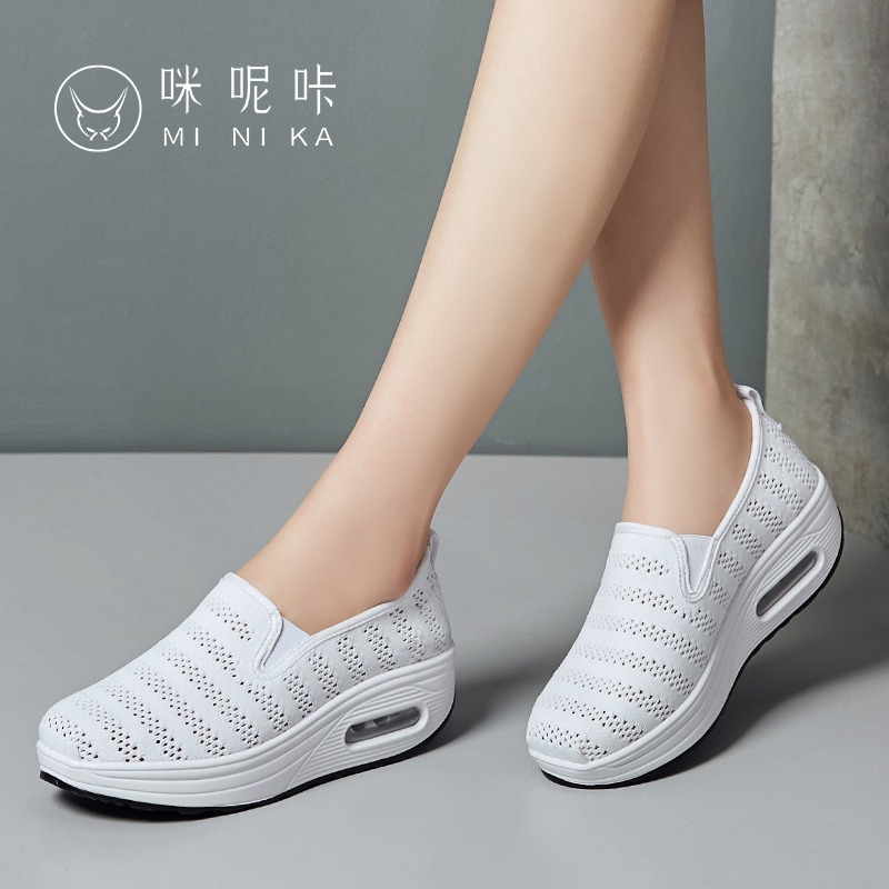 รองเท้าผ้าใบ รองเท้าลำลอง รองเท้าผ้าใบลำลอง รองเท้าแฟชั่นแบบสวม Slipper Shop