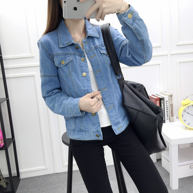 JY22659#ยีนส์ผู้หญิงเทห์ๆ*ช่วงอก*S:84/M:88/L:92/XL:96/2XL:100/3XL:104/4XL:108เซนติเมตร(33/34/36/37/39/40/42นิ้ว)