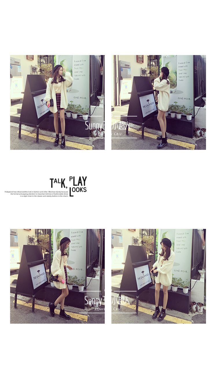 เสื้อคลุมไหมพรมถักทรงสวย เนื้อนิ่มยืดได้เยอะ ทรงน่ารักไม่เหมือนใคร งานดี พร้อมส่งเลยจ้า