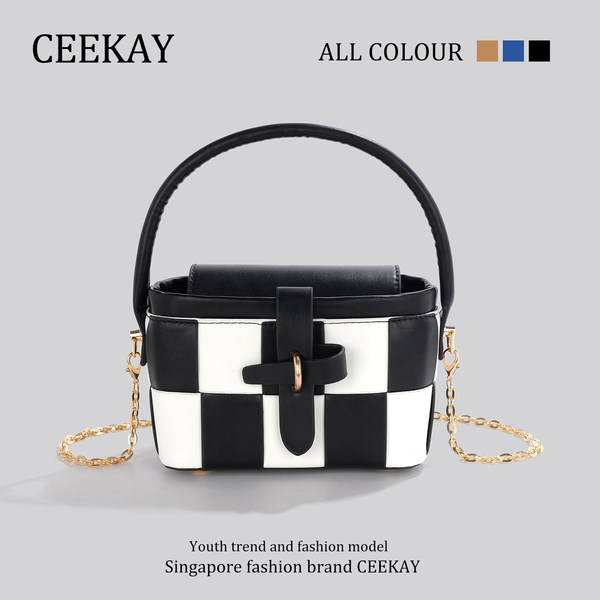 กระเป๋าสะพายข้างเกาหลี กระเป๋าผู้หญิงแบรนด์ CEEKEY