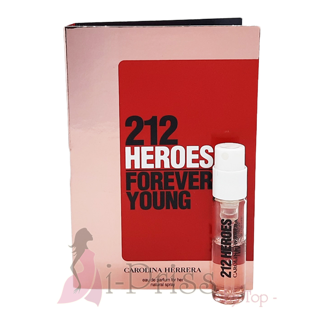 Carolina Herrera 212 Heroes Forever Young EDP for her 1.5 ml.