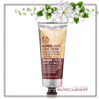 The Body Shop / Almond Hand & Nail Cream 100 ml.