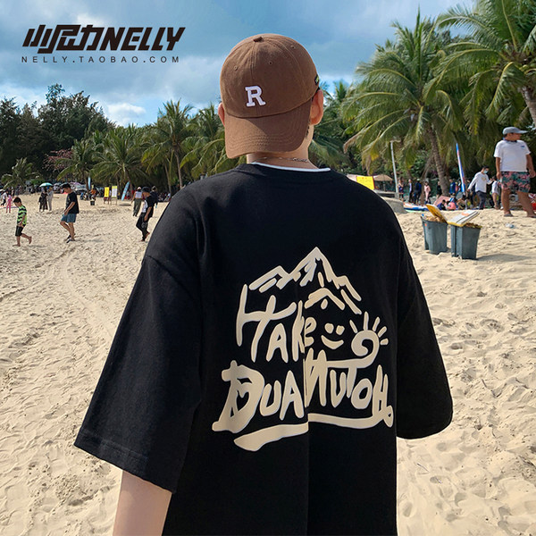 เสื้อยืดคอกลม ผู้ชาย เสื้อยืดผู้ชายเกาหลี เสื้อยืดเกาหลี แบรนด์ NELLY
