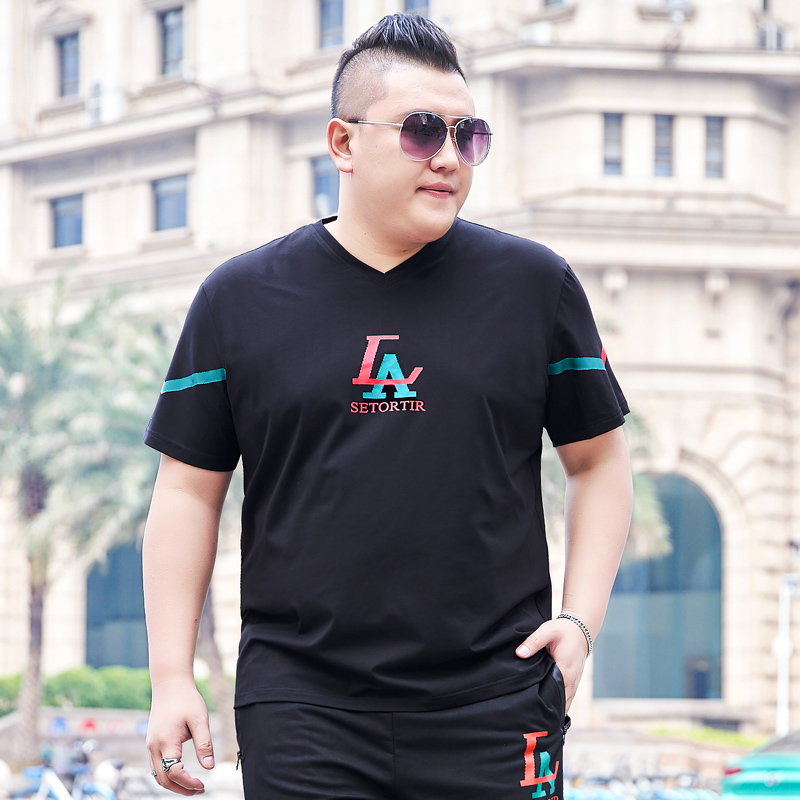 เสื้อยืดผู้ชายอ้วน S-5XL(อกเสื้อ39-51นิ้ว)