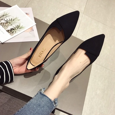 รองเท้าคัทชูมีไซส์35 36 37 38 39 40 41 รองเท้าใส่ทำงาน