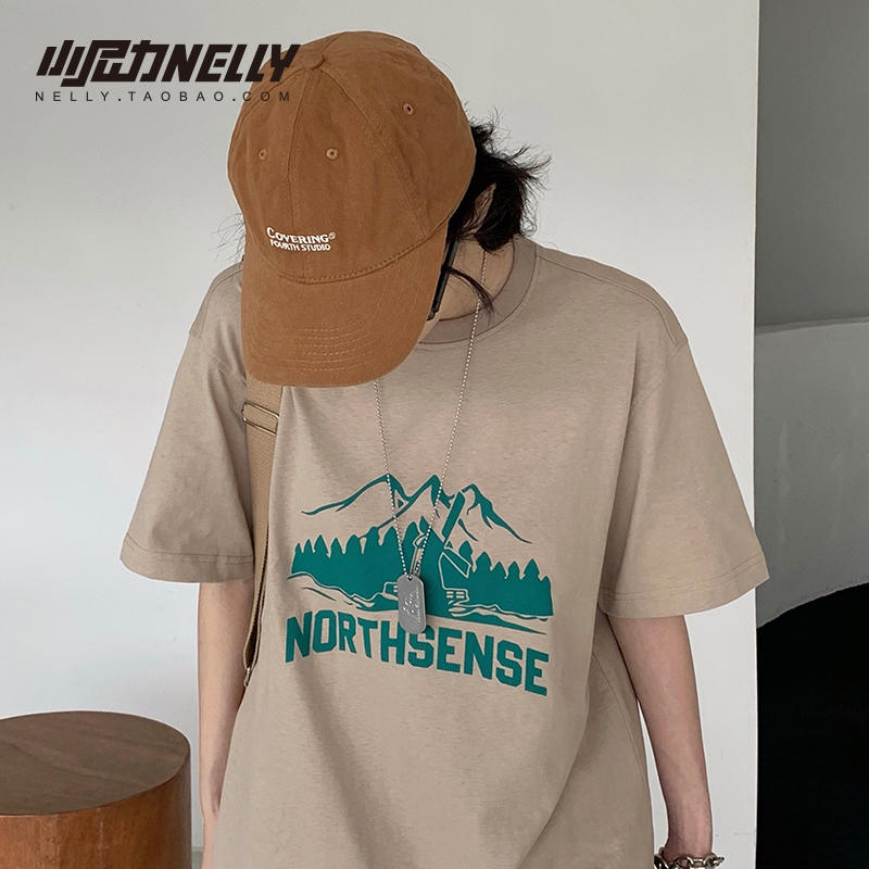 เสื้อยืดคอกลม ผู้ชาย เสื้อยืดผู้ชายเกาหลี เสื้อยืดเกาหลี แบรนด์ NELLY