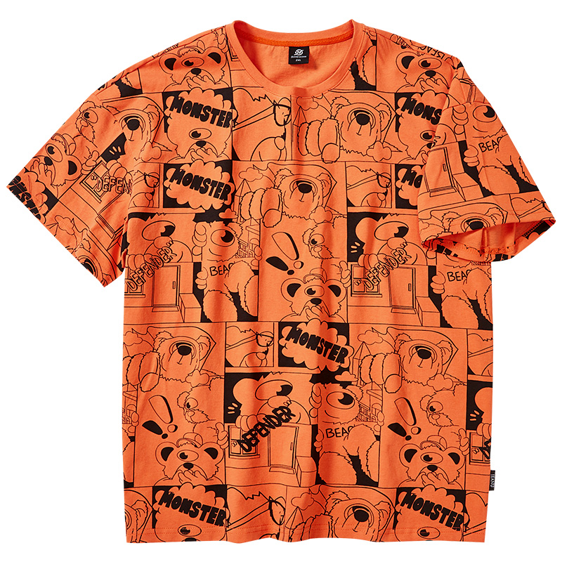 เสื้อยืดผู้ชายอ้วน S-5XL(อกเสื้อ39-51นิ้ว)