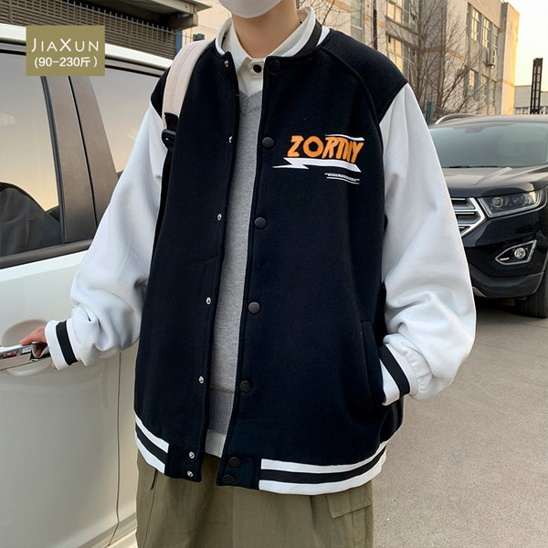 เสื้อแจ็คเก็ตเบสบอล เสื้อคลุม เสื้อแขนยาวสไตล์เกาหลี