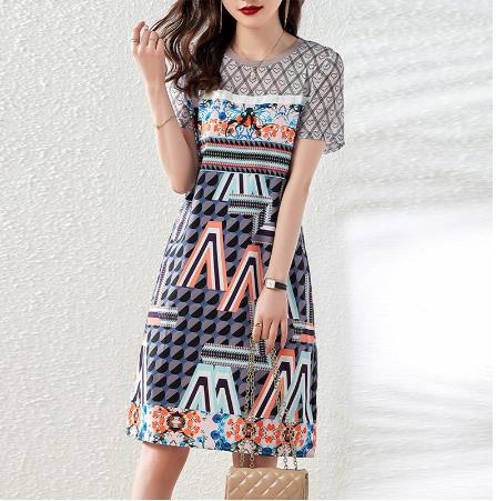 เดรสวัยผู้ใหญ่40-60ปี เดรสคุณแม่ ชุดเดรสทำงานวัยผู้ใหญ่ แบรนด์ MAMA DRESS