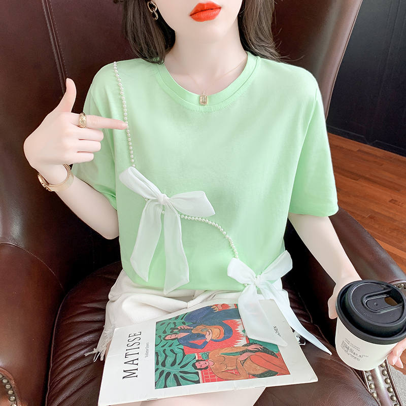 เสื้อยืดวัยรุ่นน่ารักๆ เสื้อวัยรุ่นแขนสั้น เสื้อผ้าวัยรุ่นเกาหลี แบรนด์ Wiyike