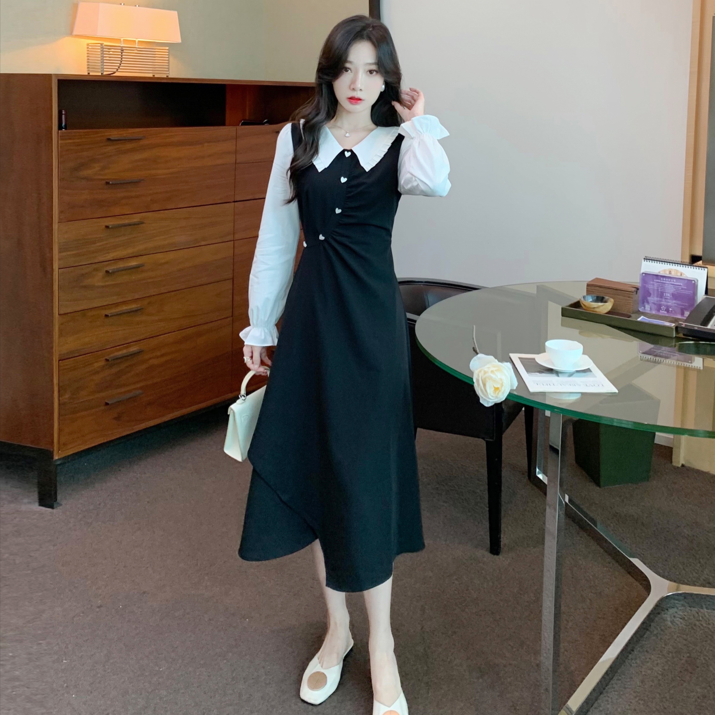 แบบชุดเดรสสวยๆ ชุดเดรสน่ารักๆสไตล์เกาหลี