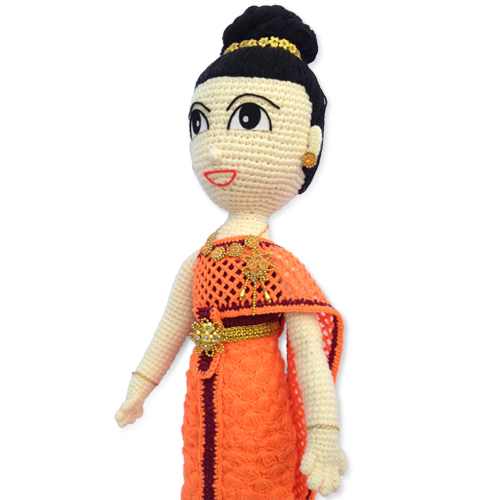 ตุ๊กตาเด็กหญิงชุดไทย