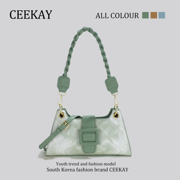 กระเป๋าสะพายข้างเกาหลี กระเป๋าผู้หญิงแบรนด์ CEEKEY