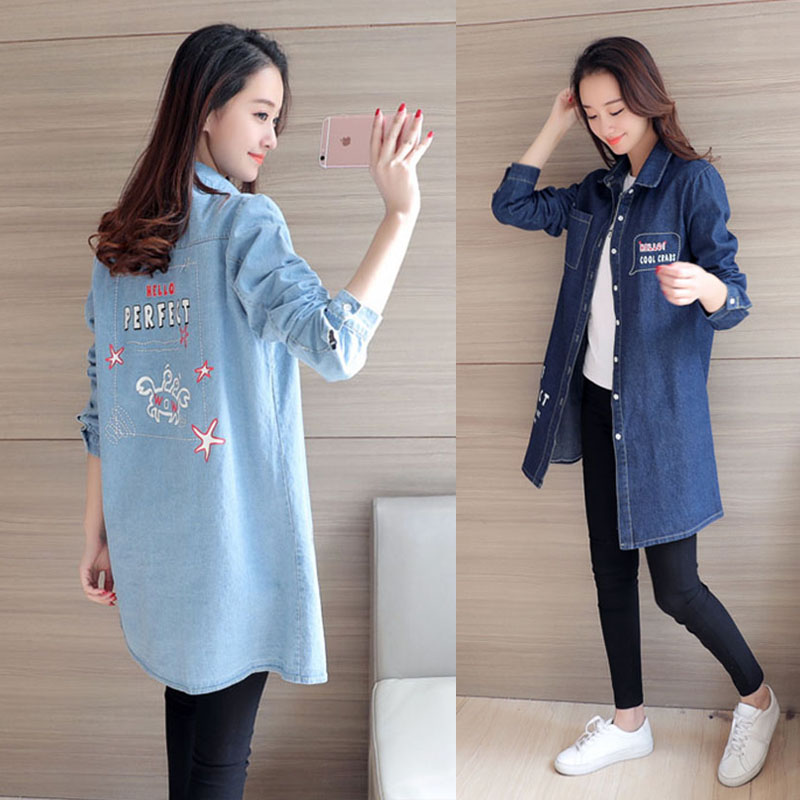 JY22716#เสื้อยีนส์ผู้หญิงเทห์ๆ*ช่วงอก*S:88/M:92/L:96/XL:100/2XL:104/3XL:116