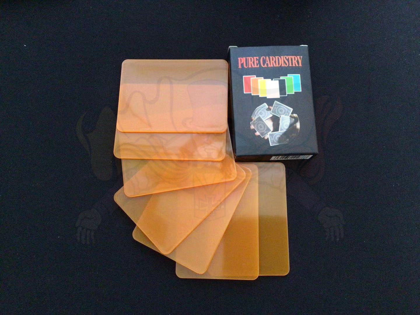 อุปกรณ์เสริมมายากล แผ่นพลาสติก ฝึกตัดไพ่ Trainer Deck (Pure Cardistry)