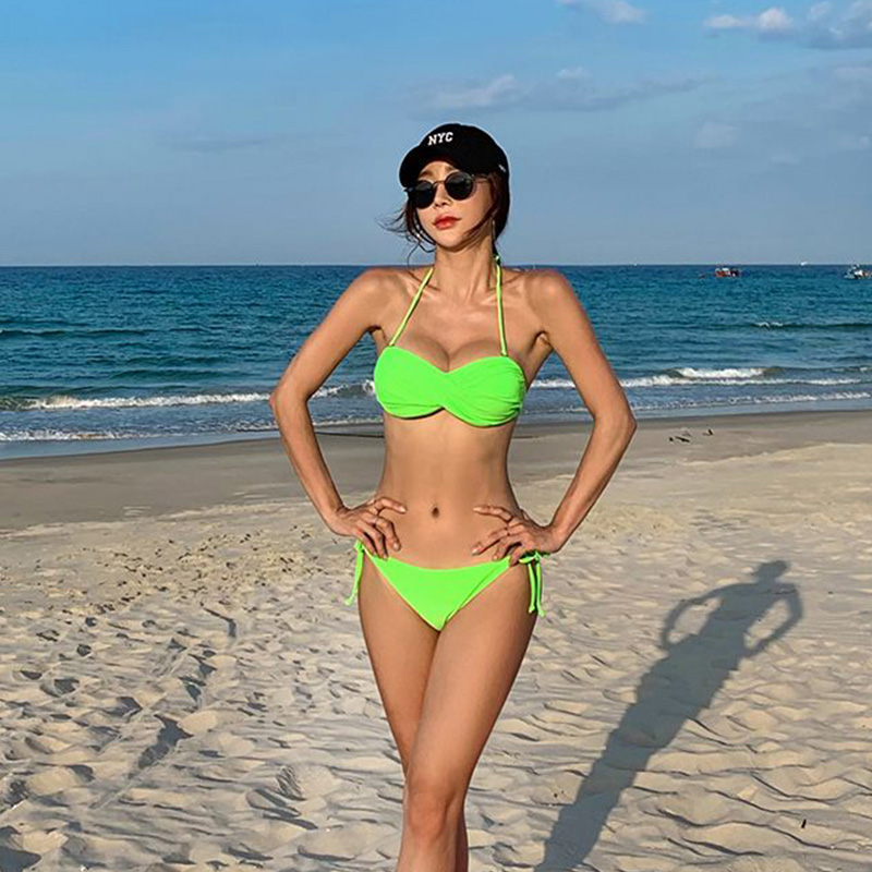 ชุดว่ายน้ำผู้หญิง ชุดว่ายน้ำน่ารัก Bikini ชุดไปทะเล