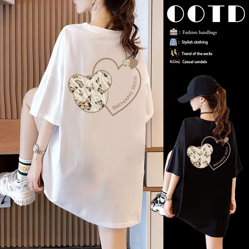 เสื้อยืดคนอ้วนแบบโอเวอร์ไซส์แบบ ulzzang fashion สนใจทักแชท
