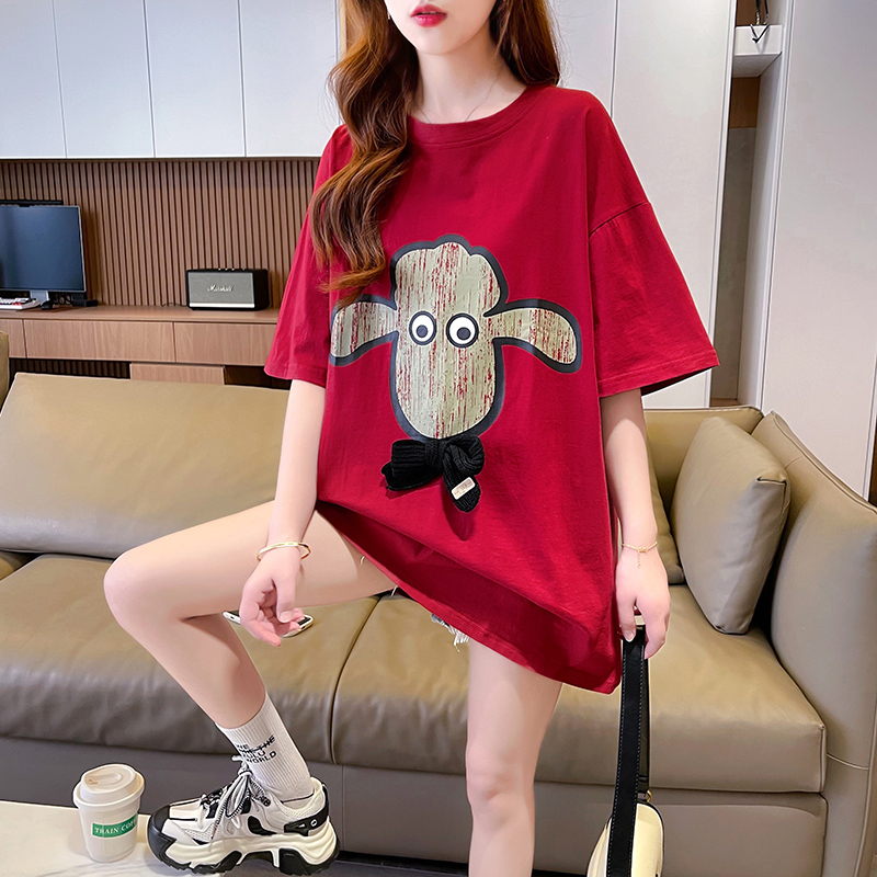 เสื้อยืดคนอ้วนแบบโอเวอร์ไซส์แบบ ulzzang fashion สนใจทักแชท