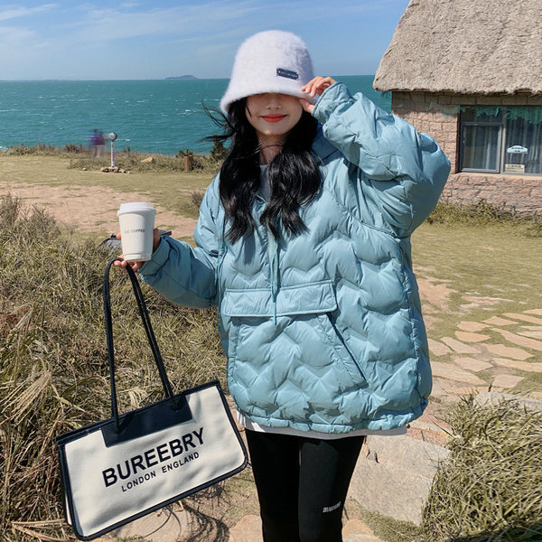 เสื้อโค้ท เสื้อโค้ทกันหนาว เสื้อโค้ทใส่เที่ยวต่างประเทศ ยี่ห้อ: Qianziqian