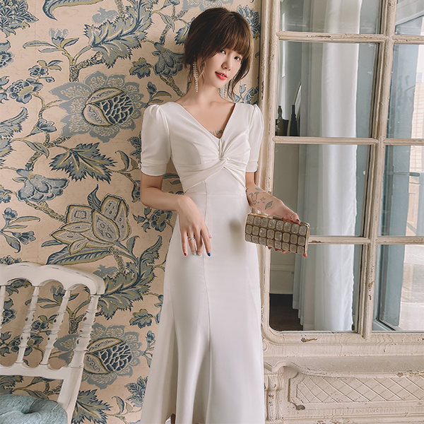 ชุดราตรี ชุดออกงาน ดีไซน์หรู แบรนด์ Angel