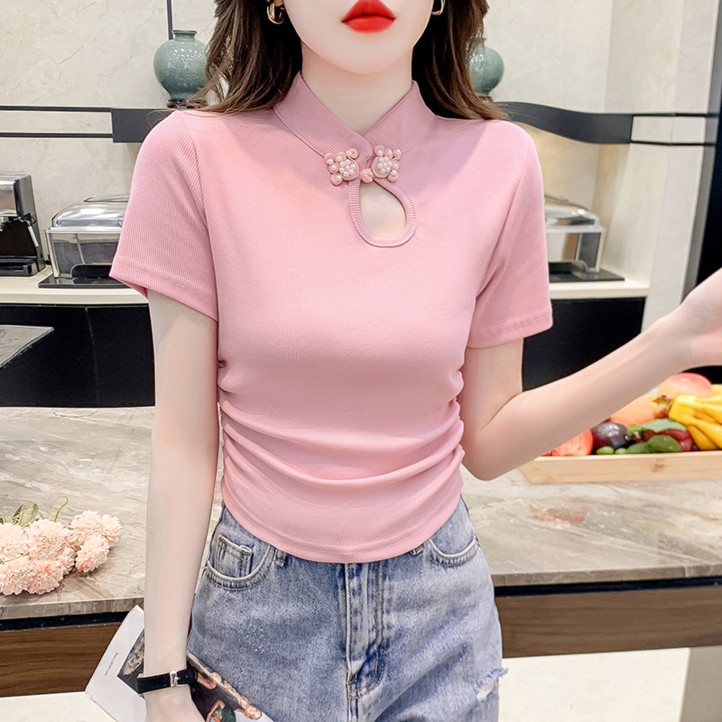 เสื้อผ้าวัยรุ่นเกาหลี เสื้อยืดวัยรุ่นผู้หญิง มีขนาด S M L XL