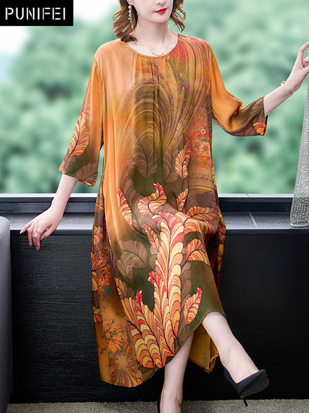 เดรสวัยผู้ใหญ่40-60ปี เดรสคุณแม่ ชุดเดรสทำงานวัยผู้ใหญ่ แบรนด์ MAMA DRESS