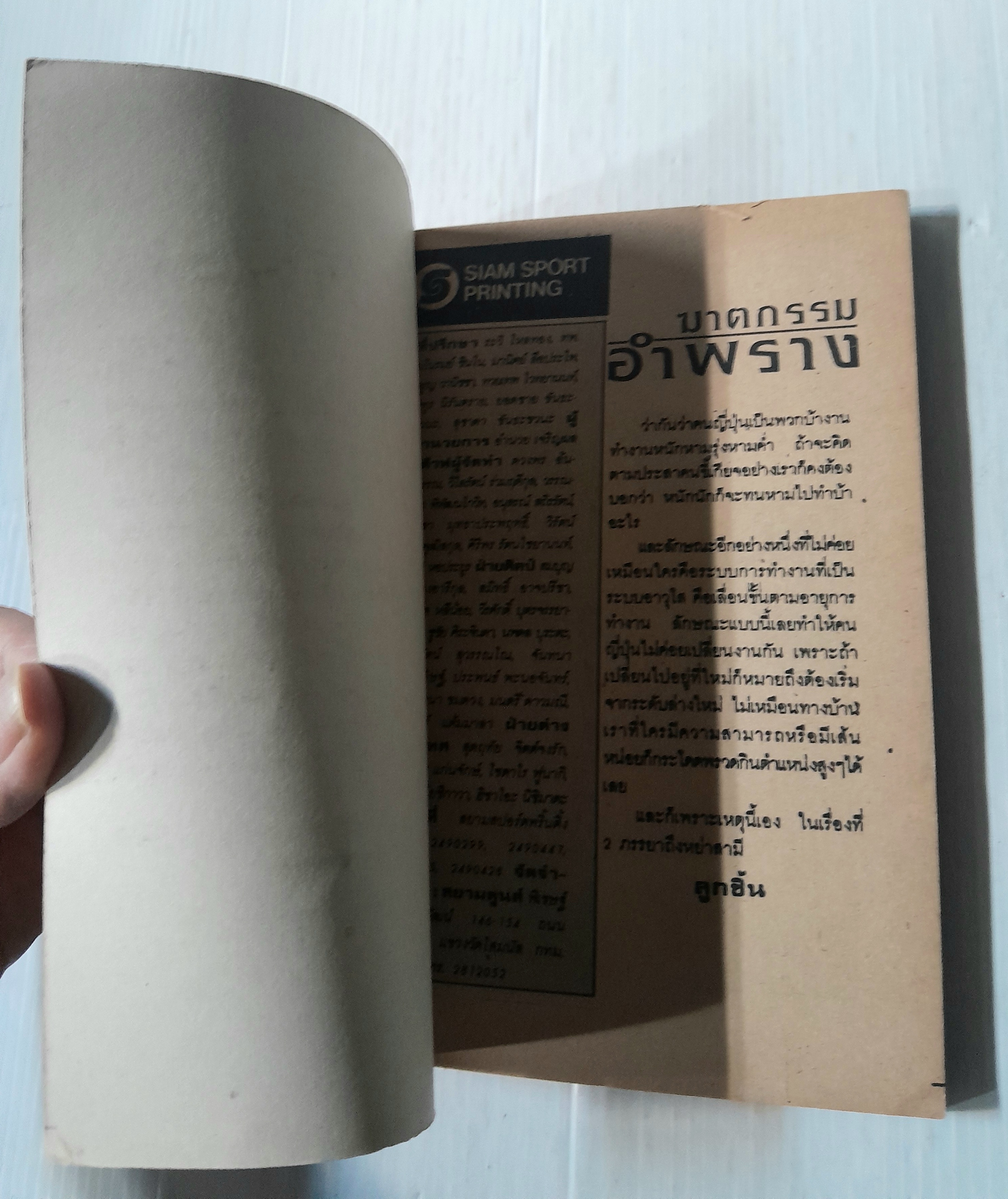 ฆาตกรรมอำพราง (เล่มเดียวจบ) / Yachi Emiko