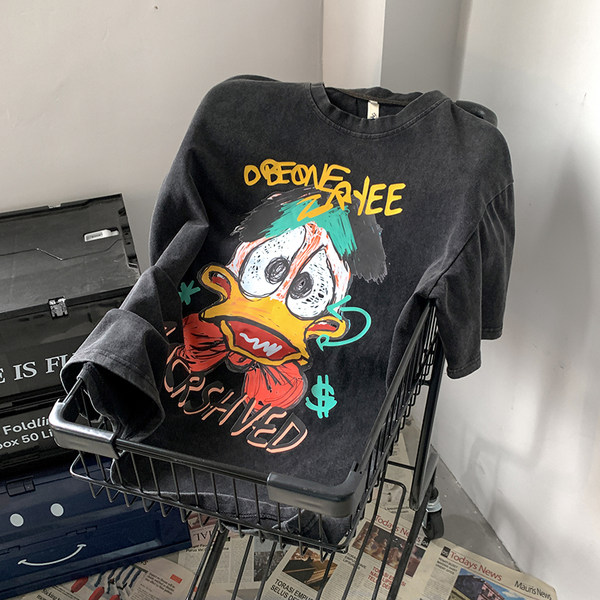 เสื้อยืดผู้ชายอ้วน S-5XL(อกเสื้อ39-51นิ้ว)