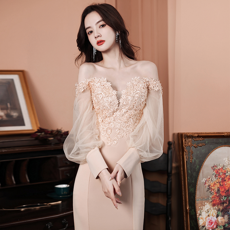 ชุดราตรี ชุดราตรีสวยหรู แบบ ทันสมัย Evening dress