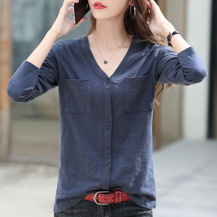 เสื้อยืดแขนยาวแฟชั่น เสื้อยืด T-shirt แขนยาว