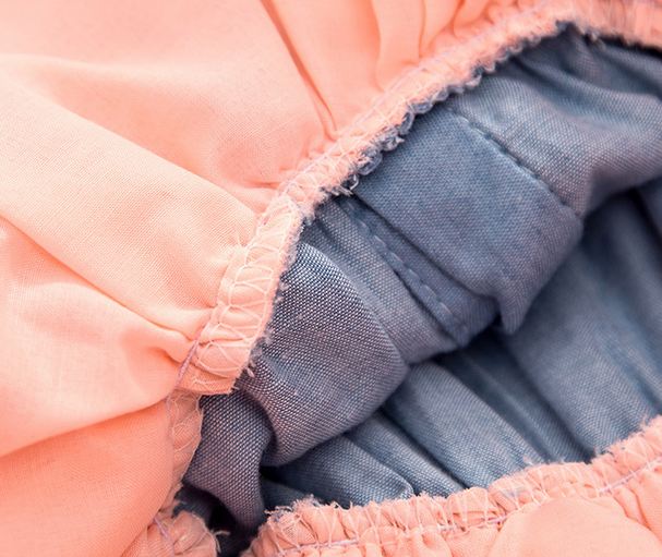 ชุดกระโปรงเด็กผู้หญิง 2 ขวบ อายุ 6 - 24 เดือน เดรสแขนกุด เสื้อยีนส์ กระโปรงขาว ติดดอกไม้ ชุดกระโปรง สไตล์ ลูกคคุณหนู ลดราคา 748031