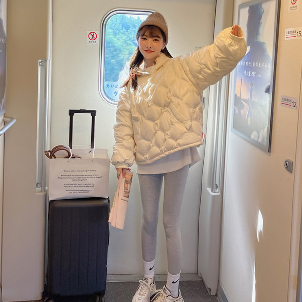 เสื้อโค้ท เสื้อโค้ทกันหนาว เสื้อโค้ทใส่เที่ยวต่างประเทศ ยี่ห้อ: Qianziqian