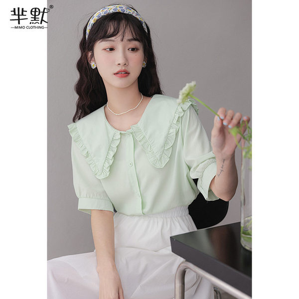 เสื้อชีฟองเกาหลี เสื้อชีฟองสวยๆ