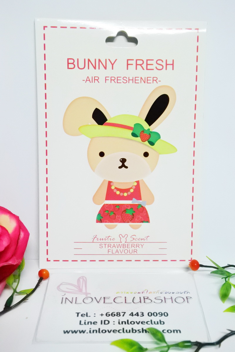 Bunny Fresh / Air Freshener (Strawberry)