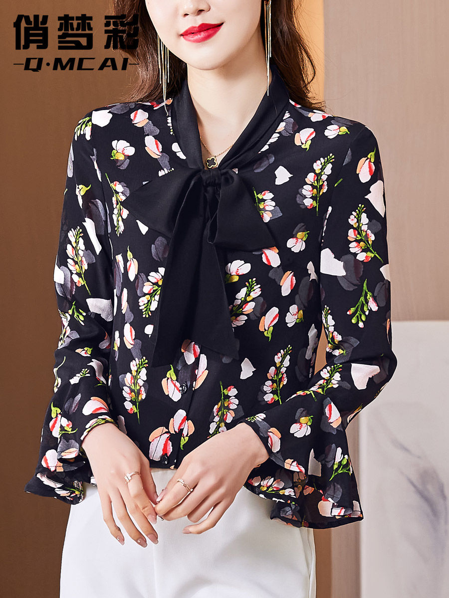 เสื้อเชิ้ต เสื้อเชิ้ตชีฟอง ลายสวยๆฟรีค่าส่ง