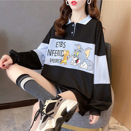 เสื้อยืดแขนยาว เสื้อแขนยาววัยรุ่นกันหนาว