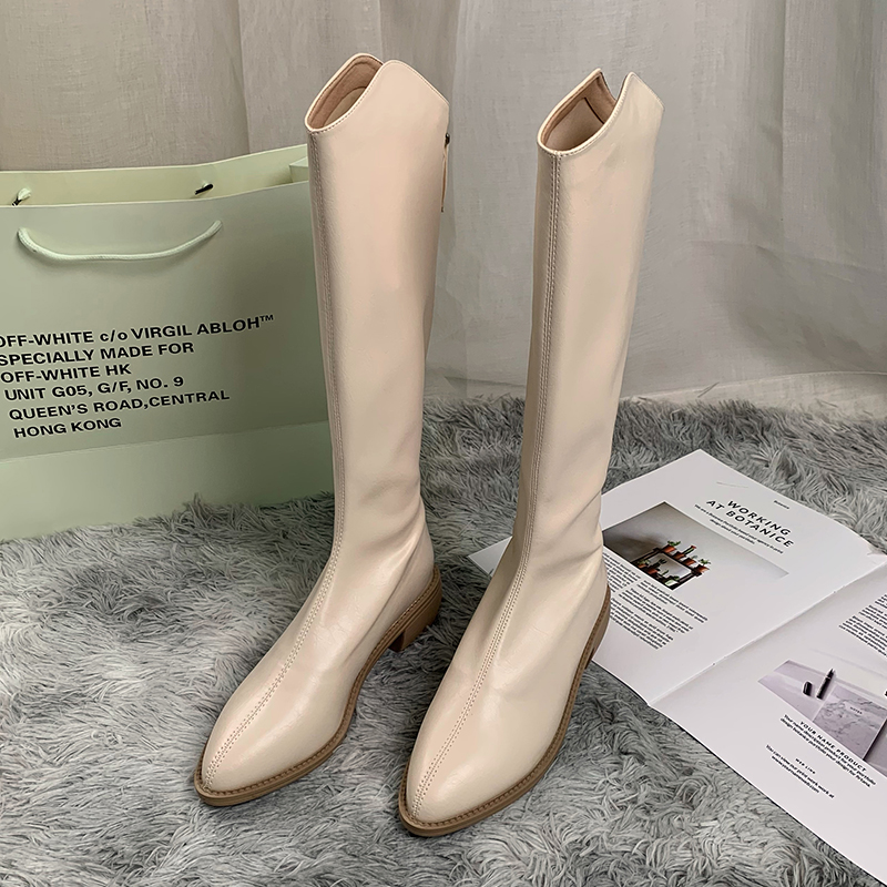 รองเท้าบูทแฟชั่นหญิง มีขนาดให้สั่งซื้อ 35 36 37 38 39 40
