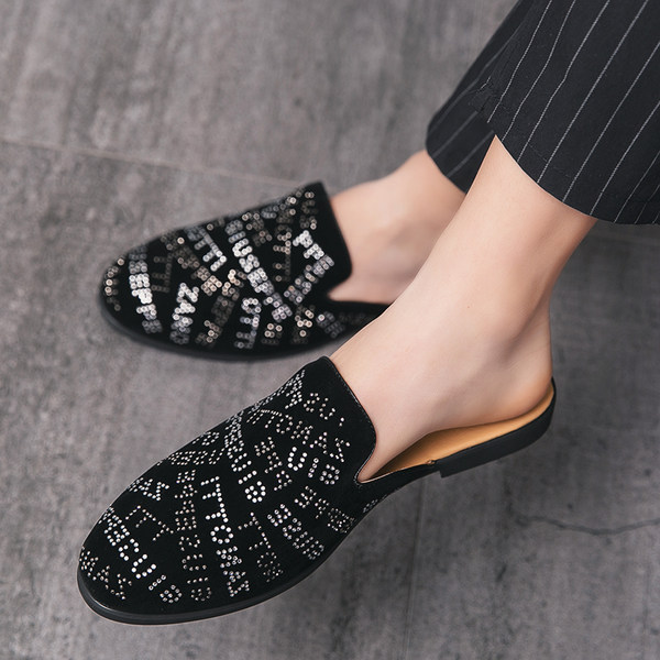 รองเท้าโลฟเฟอร์ชาย รองเท้าผู้ชาย รองเท้าแฟชั่นชาย รองเท้าหนังผู้ชาย Men Loafer Slip-On Shoes