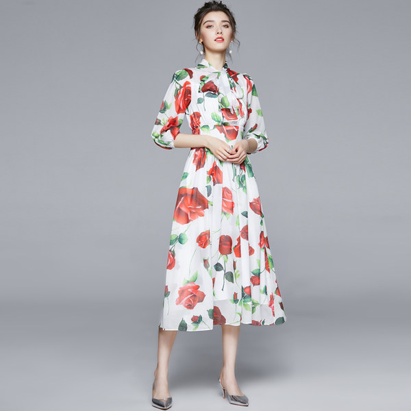ชุดเดรสเรียบหรูดูแพง เดรสแบรนด์ DG Boutique