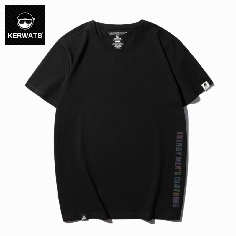 เสื้อยืดผู้ชายอ้วน S-6XL น้ำหนักผู้สวม 50-135 กิโลกรัม
