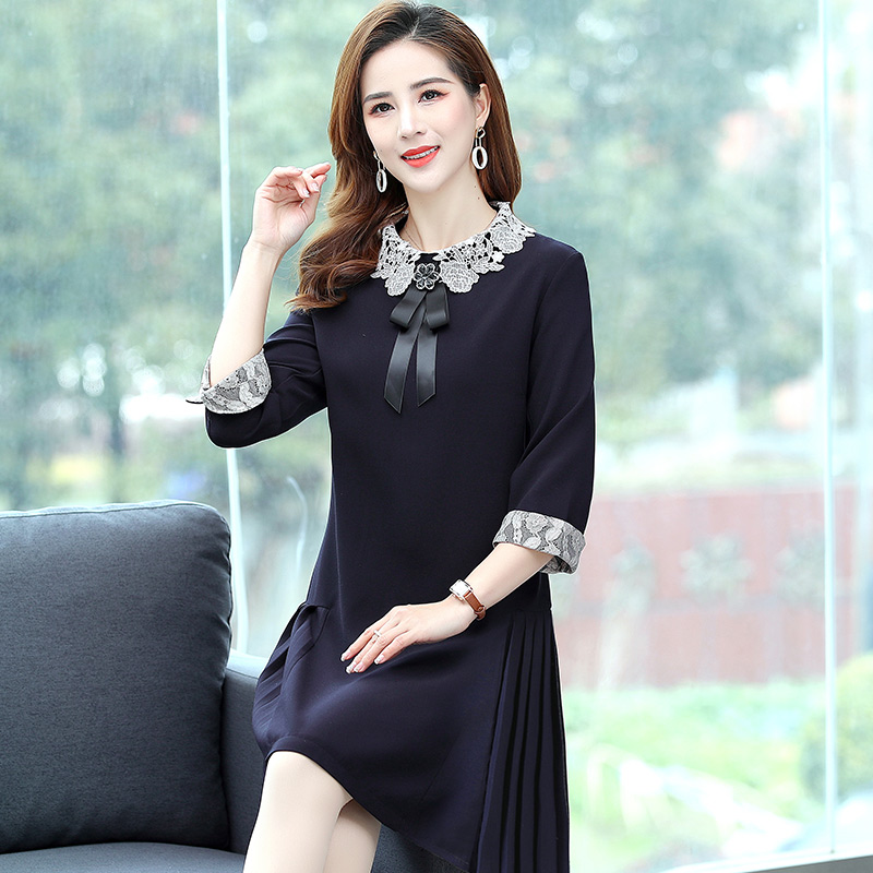เดรสวัยผู้ใหญ่40-60ปี เดรสคุณแม่ ชุดเดรสทำงานวัยผู้ใหญ่ แบรนด์ MAMA DRESS