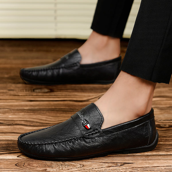 รองเท้าหนังผู้ชาย มีไซส์39-44 รองเท้าโลฟเฟอร์ชาย Slip-On Shoes