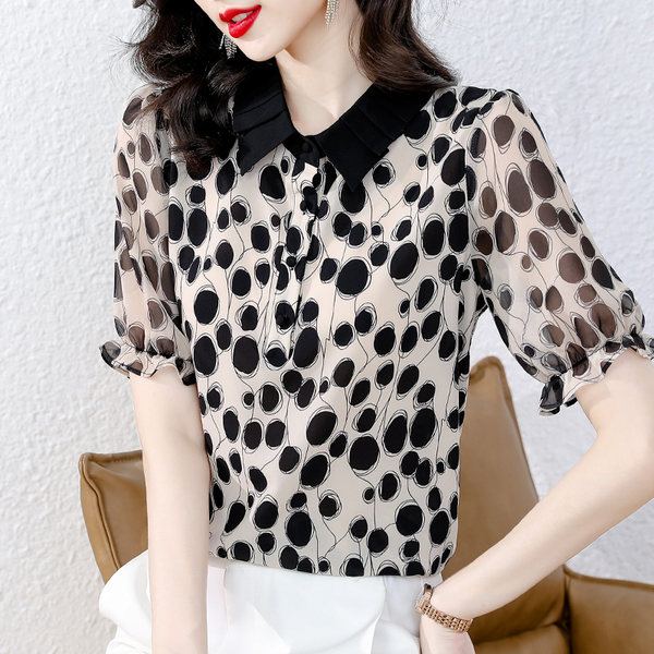 เสื้อชีฟองเกาหลี เสื้อชีฟองสวยๆ