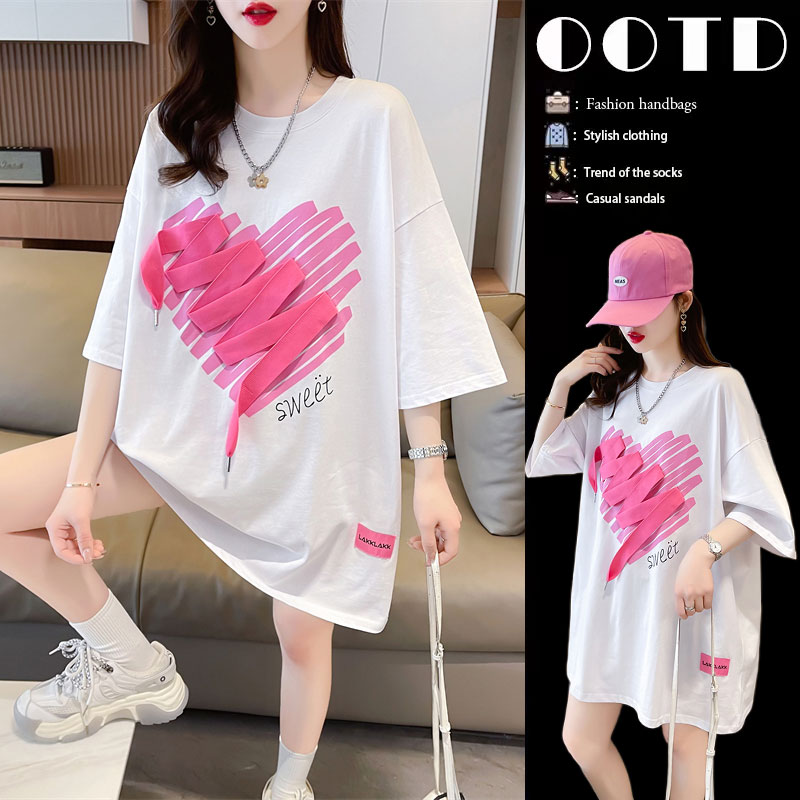เสื้อยืดคนอ้วนแบบโอเวอร์ไซส์แบบ ulzzang fashion สนใจทักแชท