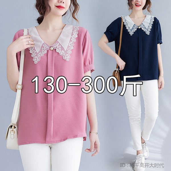 เสื้อเชิ้ตสาวอ้วนมีไซส์ใหญ่มาก มีไซต์2X-7X(อกเสื้อ43-63นิ้ว)น้ำหนักผู้สวม50-170กิโลกรัมใส่ได้