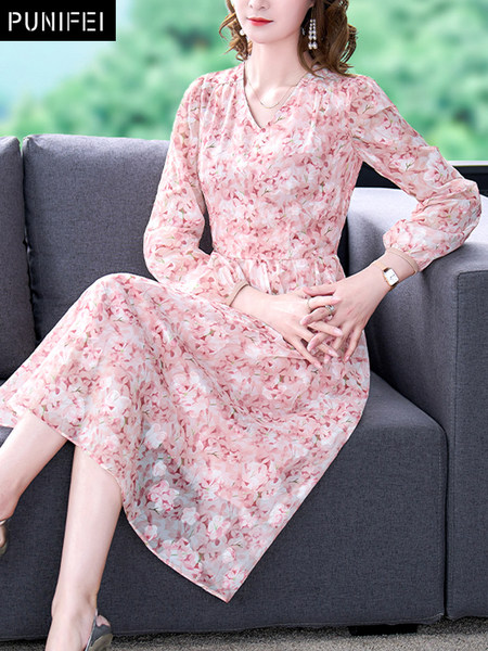 เดรสวัยผู้ใหญ่40-60ปี เดรสคุณแม่ ชุดเดรสทำงานวัยผู้ใหญ่ แบรนด์ MAMA DRESS