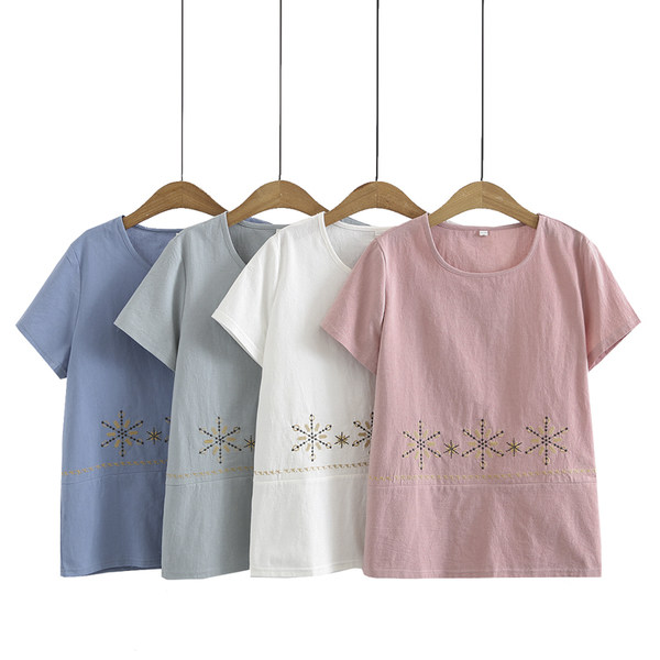 เสื้อลินินสไตล์ผู้ใหญ่ เสื้อคุณแม่ เสื้อผู้ใหญ่ แบรนด์ LININ