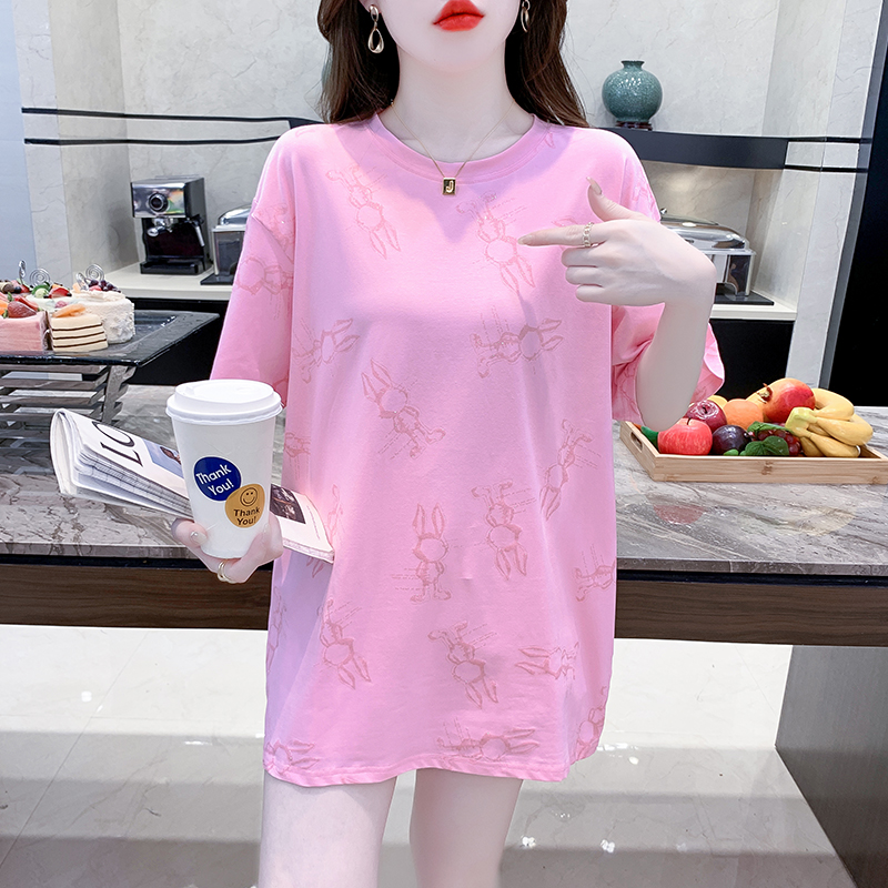 เสื้อผ้าวัยรุ่นเกาหลี เสื้อยืดวัยรุ่นผู้หญิง มีขนาด S M L XL