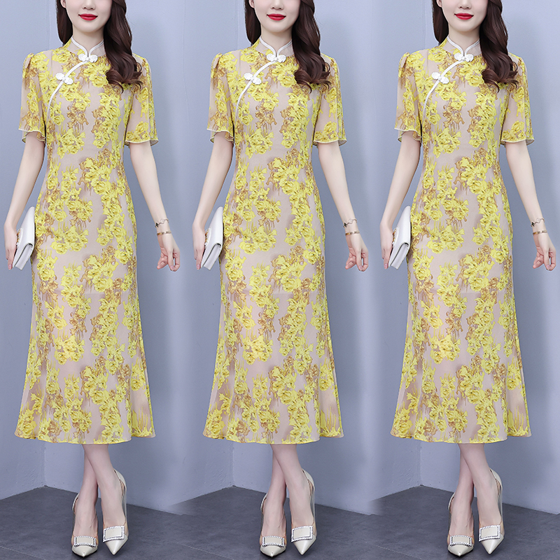 เดรสสาวอวบ มีไซส์ L-4XLอกเสื้อ 38-47 นิ้ว ใส่ได้ทั้งสาวหุ่นดีน่ารักจนถึงสาวอวบพลัสไซส์ จัดส่งฟรี! ทักแชทสั่งซื้อ