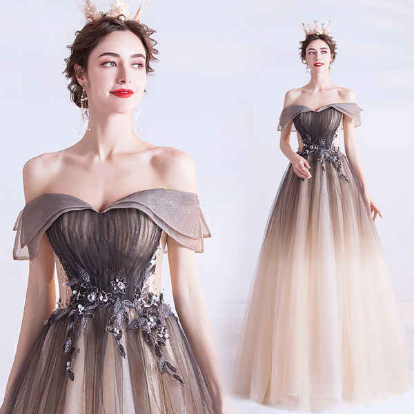 ชุดราตรี ชุดออกงาน ดีไซน์หรู แบรนด์ Angel